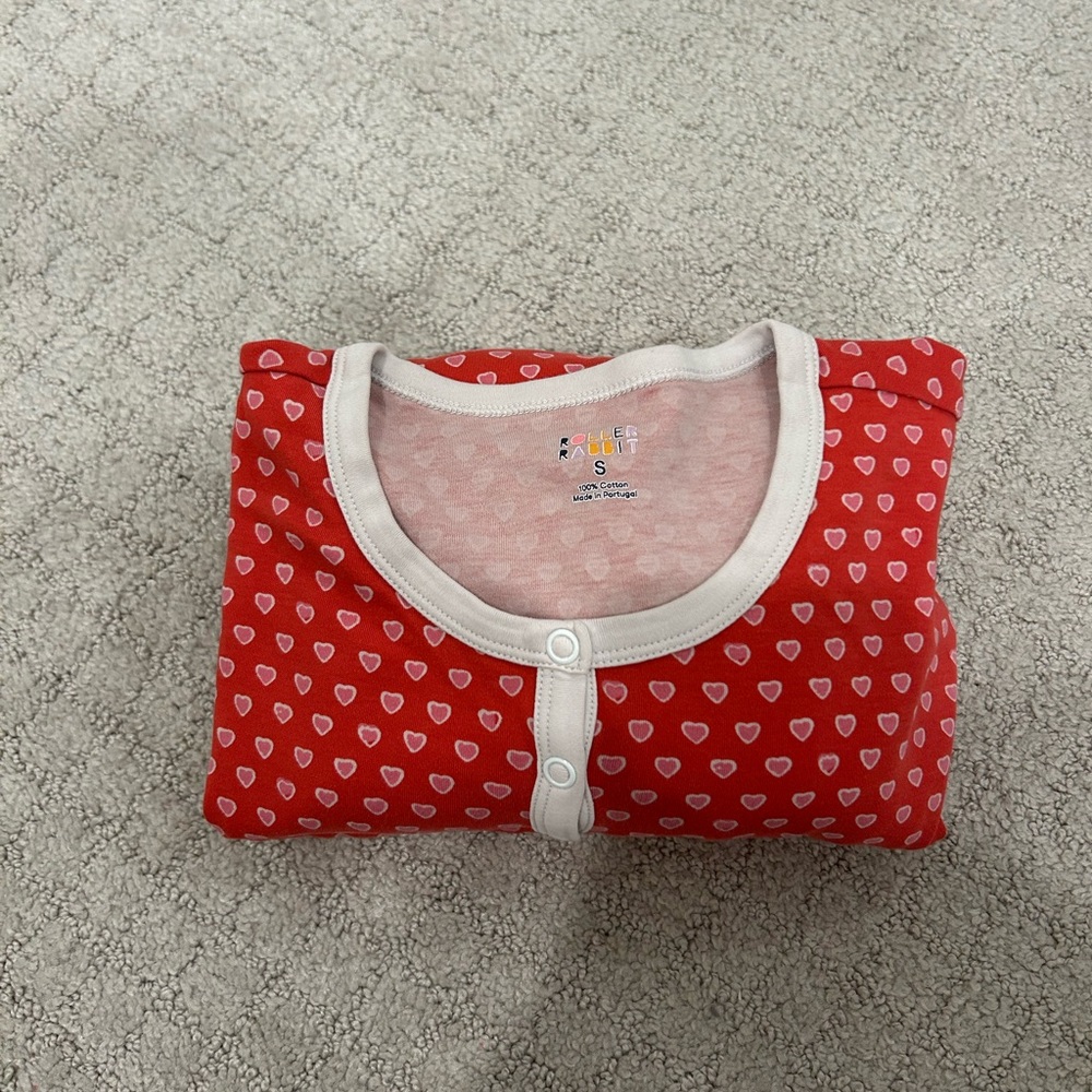 Roller Rabbit Heart Pajamas